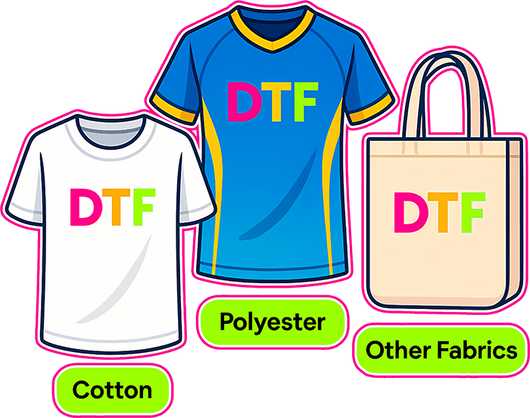 DTF Transfers voor t-shirts en kleding